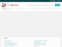 Tablet Screenshot of find-new-york.com